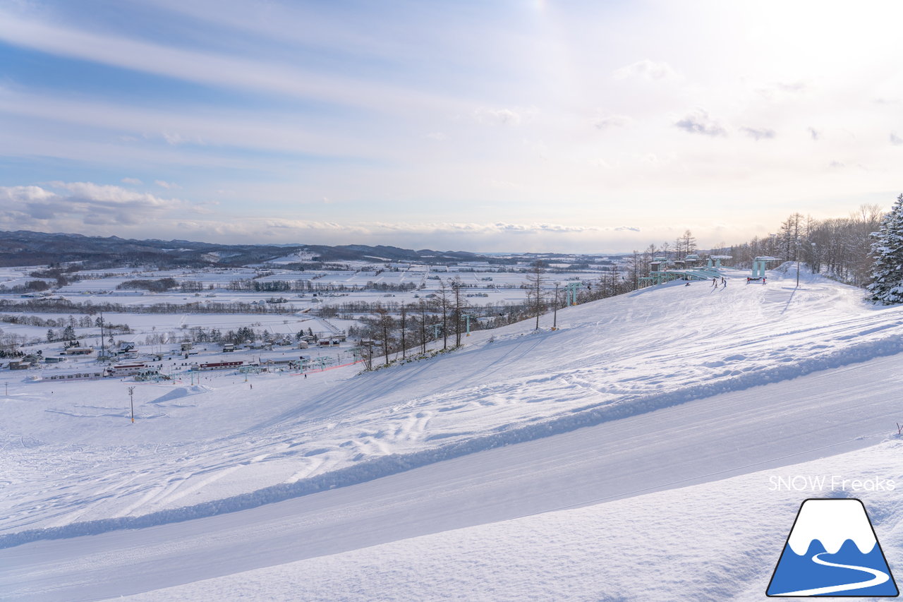 岩見沢萩の山市民スキー場｜整地もパウダーもマイペースで楽しめるローカルスキー場から『Merry Christmas』☆